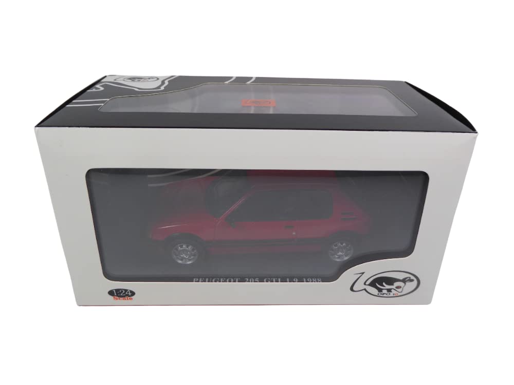 Norev Peugeot 205 GTI Rot 1986 - Jet Car 1:43 | 1:43 | Maßstab