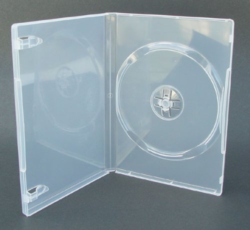 Panmer DVD Case 7mm Single Clear Pack of 25