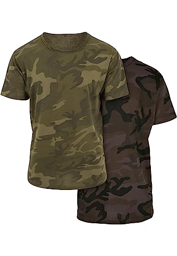 T-Shirt Hommes Build Your Brand en coton peigné premium et finitions soignées
