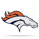 Rico Industries NFL Football Denver Broncos Primary Shape Cut Pennant - Home and Living Room Décor - Soft Felt EZ to Hang