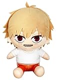 Great Eastern Entertainment Chainsaw Man - Denji Casual Outfit #1 Sitting Pose Plush 7' H
