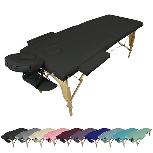 Vivezen Table de Massage Pliante 2 Zones