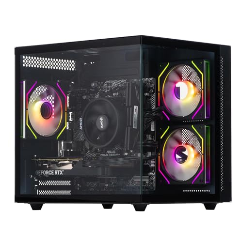 Veno Scorp Gaming PC - Intel Core i5 2nd Gen Nvidia Geforce GTX 750 4GB Graphics Card - 16GB DDR3 Ram - 120GB SSD - 500GB HDD - Wi - Fi - Mini Nemesis ARGB Black