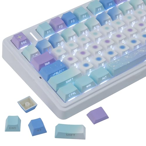 Touches en PBT pour effacement caractères clavier mécanique JakeTsai Starlight profil Cherry