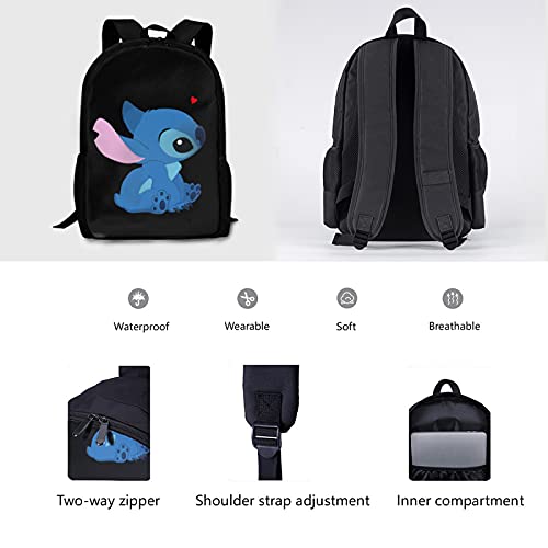 Jisecot Laptop Backpack 17 Inch Bookbag Large Capacity Daypack For Women Men Hiking Camping Travel #TOP4