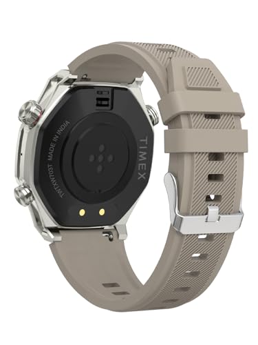 Image of TIMEX Smart NexGen 1.43 inch(3.6cm) AMOLED Display with Functional Crown and BT Calling Smartwatch for Unisex - TWTXW703T