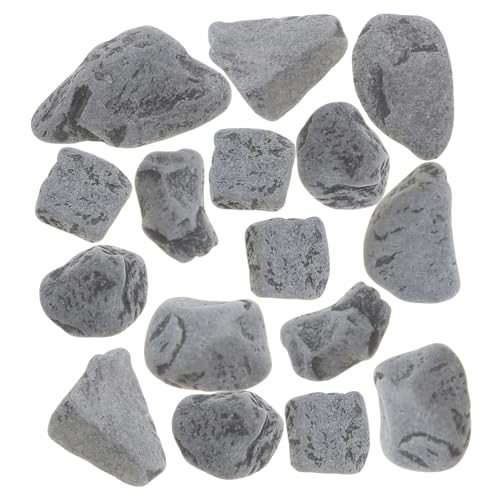 BESPORTBLE 1 Set Aquarium Gravel Rocks for Tank Small Rocks Stone Aquarium Black Gravel Black