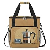 Travel Coffee Maker Carrying Bag Compatible with Keurig K-Mini or K-Mini Plus, Single Serve Coffee Maker Portable Storage Bag with Shoulder Strap(Bag Only) -  MARYHFENVA