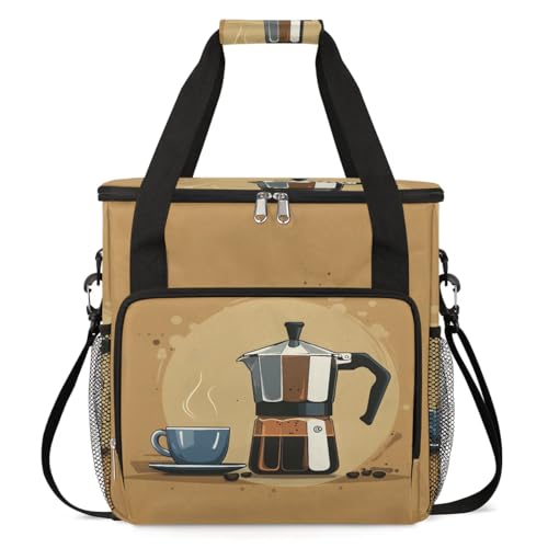 Travel Coffee Maker Carrying Bag Compatible with Keurig K-Mini or K-Mini Plus, Single Serve Coffee Maker Portable Storage Bag with Shoulder Strap(Bag Only) -  MARYHFENVA