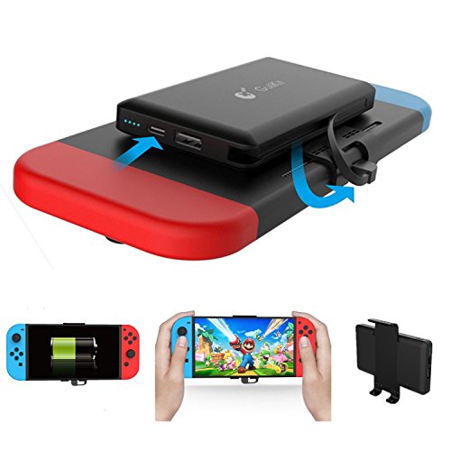 Power Bank for Nintendo Switch -10000 mAh Portable Extended Battery Charger Case