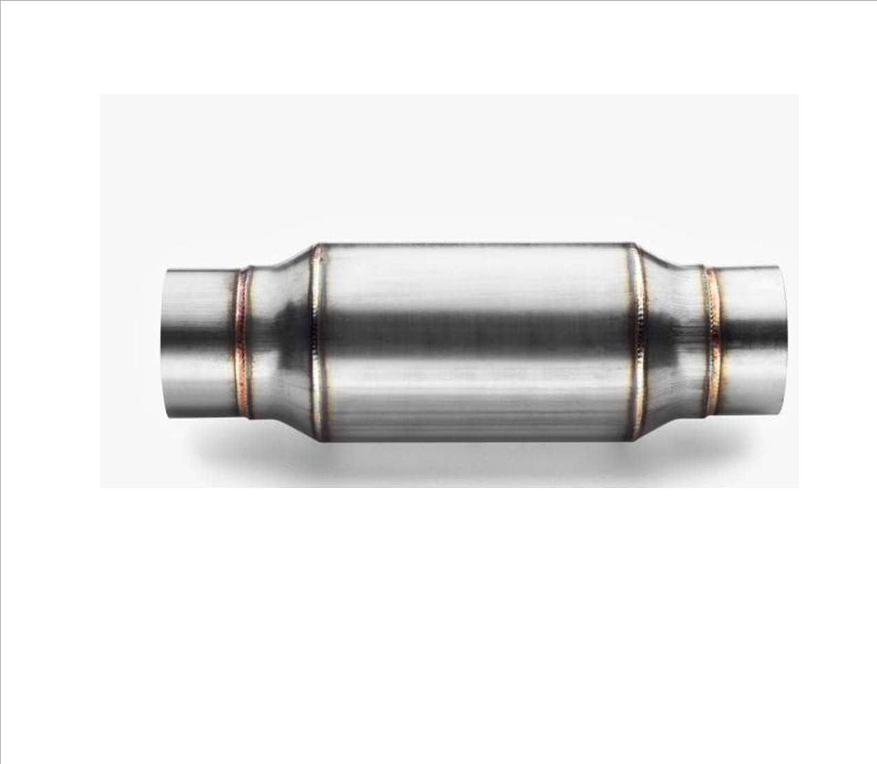 Aero ExhaustTR25.1 t304 stainless resonator, glass pack, 10.5"" overall lengthpack, 15.5" overall length