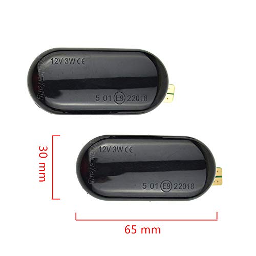 Dinamici LED indicatori di direzione luci laterali...