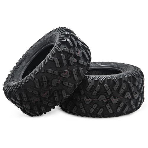 Image of FORERUNNER 25x11-12 ATV Tires, All Terrain TRS (Pack of 2, Tubeless) | FORERUNNER 6PR 25x11-12 ATV UTV Trail Sand Mud Off-Road Tires