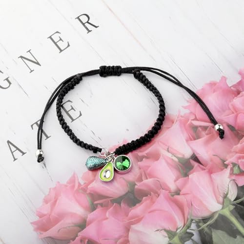 CENWA Avocado Charm Adjustable Bracelet Fruit Avocado Earring Jewelry for Avocado Lovers3