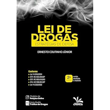 Capa do livro Lei de Drogas - Estratégias de Defesa