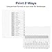 Avery Dividers for 3 Ring Binders, 15 Tabs per Set, Customizable Table of Contents, Classic White Tabs, Great for Organizing Reports, Projects, and More (3 Sets of 11079)