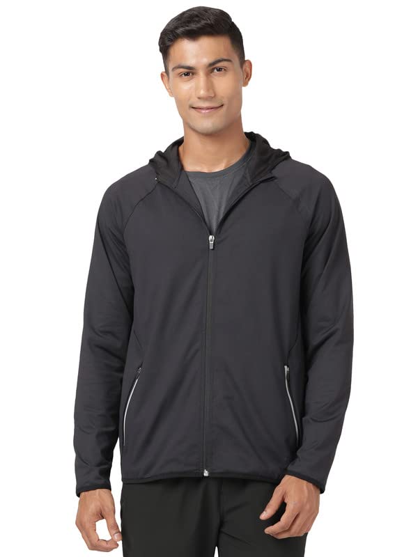 Buy Jockey Men's Microfiber Elastane Stretch Solid Performance Hoodie