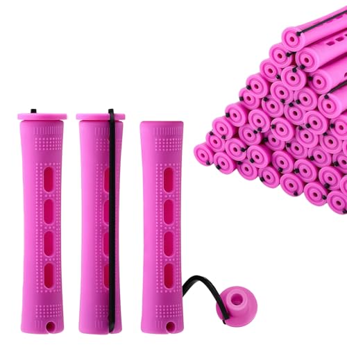Flintronic Permanente Cheveux Boucle Kit, 40 Pièces Fer à Boucler Sans Chaleur, 0,75 Pouce, Appareil à Boucler Cheveux Sans Dommage, Idéal pour Cheveu...