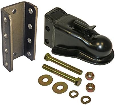 2-5/16 Inch Adjustable Stamped Coupler w/Channel and Hardware