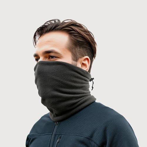 Winter neck gaiter, Ski Mask - half balaclava - face mask for cold weather activities2