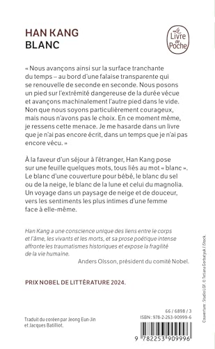 Blanc: Prix Nobel de Littérature 2024 – vue 2