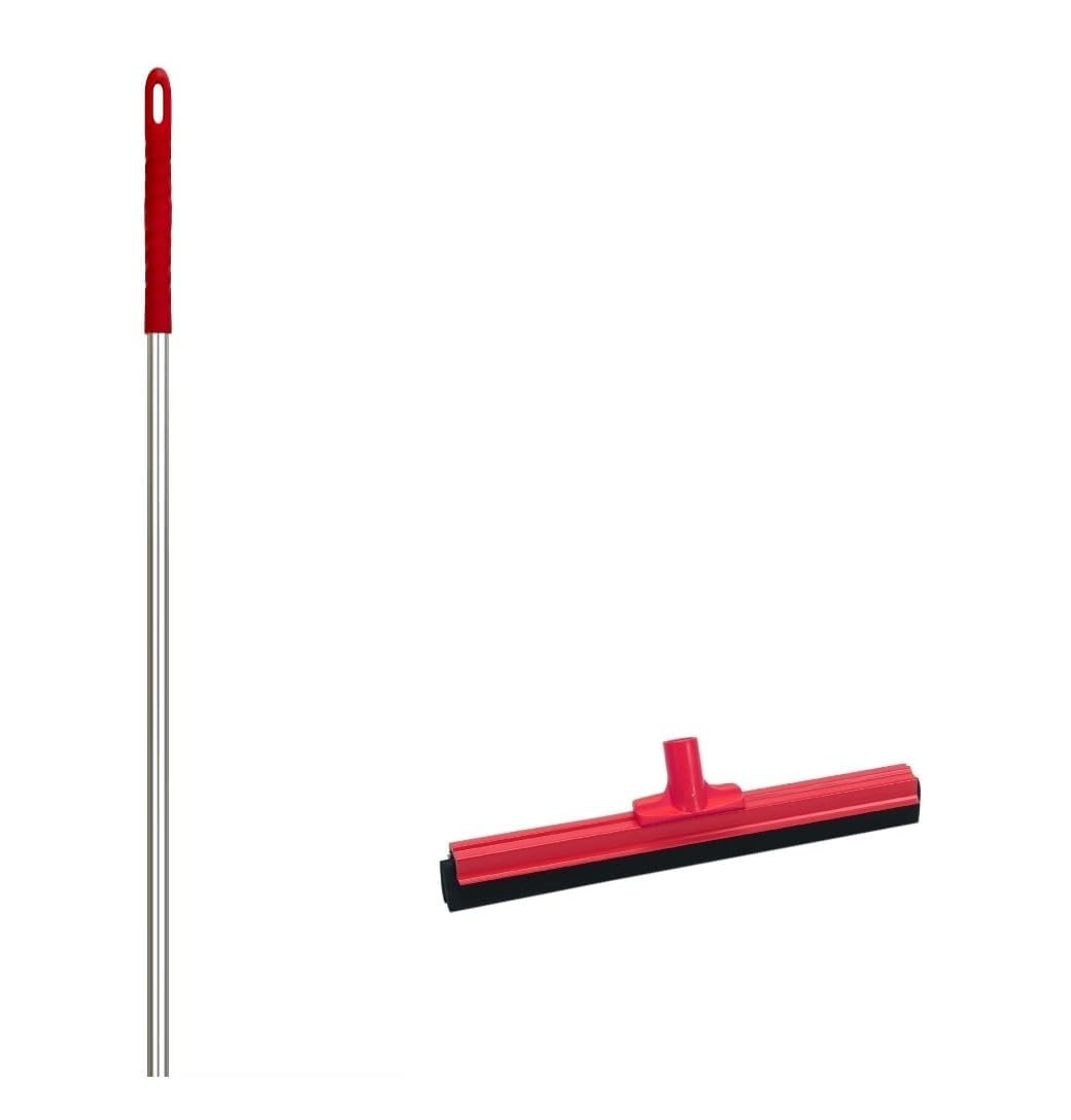 Auto Rae-Chem Red Vikan Floor Squeegee 55Cm Mop Wet Shower With Handle Industrial Heavy Duty