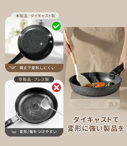 CAROTE CAROTE カローテ フライパン セット 12点 EWシリーズ J09924 の商品画像 5