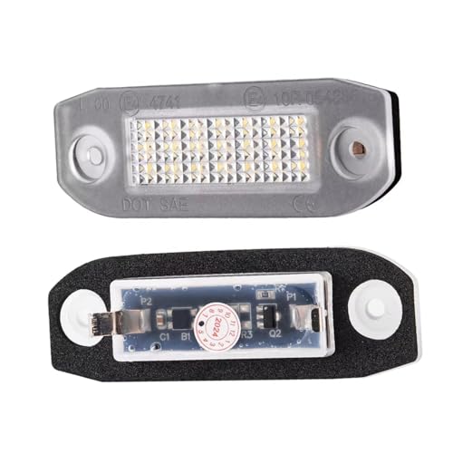 Luces de matrícula para Volvo XC70 viajes nocturnos y rutas seguras