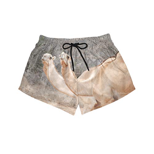 Montoj Dumb African Camel - Calzoncillos cortos para mujer, secado rápido 1 S