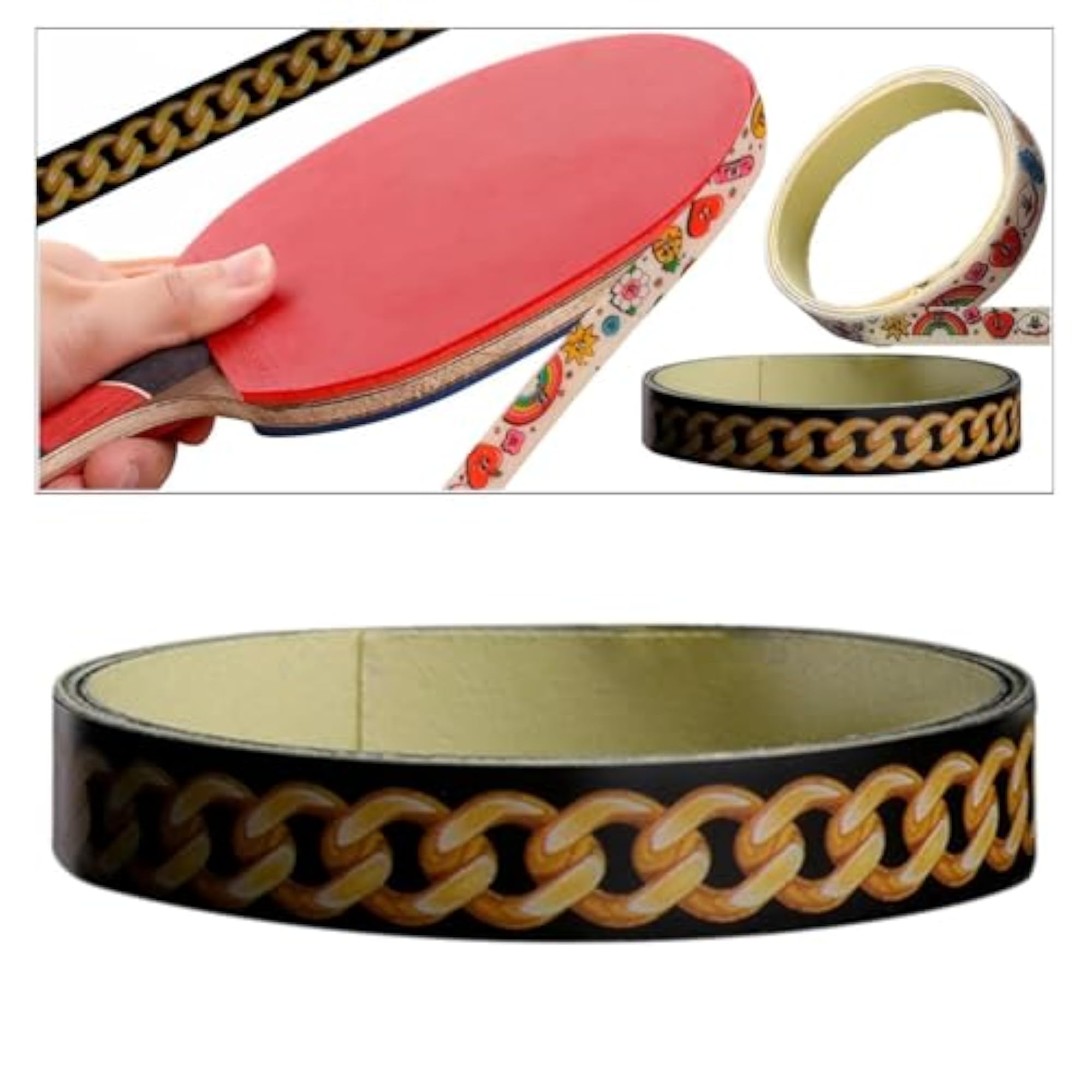 Table Tennis Racket Edge Tape Protective Side Tape