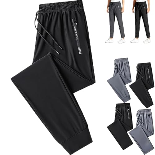 Palcomfy Pants for Women, Palcomfy Men, Unisex-Adults, M-5xl, Breathable Fabric, Elastic Waistband, Zippered Pocket