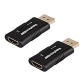 SIENOC 2 Packs Display Port DP Male to HDMI/F Connector Adaptor Pack of 2 Color Black