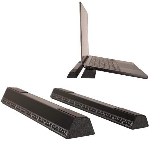 Psitek Aluminum Laptop Stand Riser, 2-Pack Ergonomic Stand for MacBook - image 1