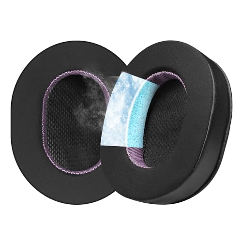 Coussinets ATH-M50X anti-transpiration en soie glacée respirante
