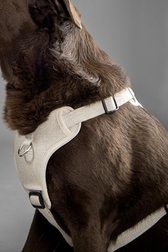 Flamingo Dog Harness Lago Beige XS 25-43cm 30-45cm 15mm - Image 3