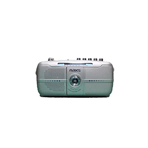 Naks RC-7202 Radio Cassette PORTÁTIL con MICRÓFONO Integrado
