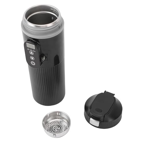 Hervidor eléctrico para auto EVGATSAUTO 500ml acero miniatura 6
