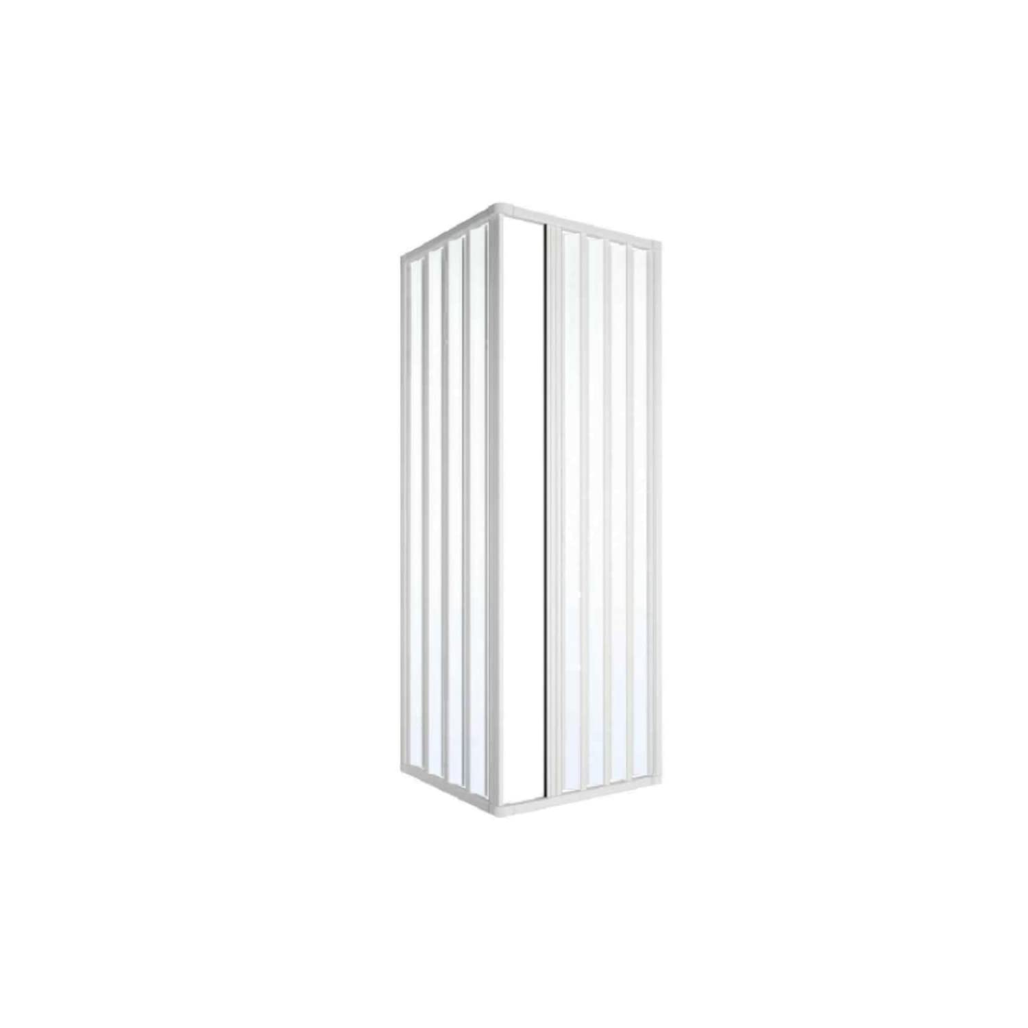 Box Doccia in PVC 80x90 cm a due lati con apertura totale Parigi