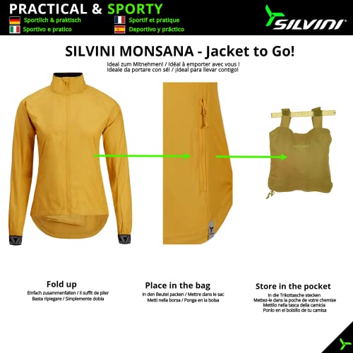 Silvini Monsana, Giacca A Vento Sportiva Da Donna, Leggera, Da Ciclismo, Da Donna, Antivento, Leggera, Impermeabile, Da Donna, Per Lo Sport, Impermeabile, Da Donna, Leggera, Da Corsa, Da Donna - 5