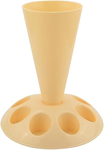 Soporte para bolsa de tuberías de plástico con diseño de flores, marco de implantación, soporte para crema de glaseado, soporte para bolsa de