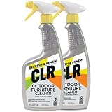 CLR Outdoor Furniture Cleaner, Cleans and Protects Outdoor Surfaces - Works on Fabric, Wood, Wicker, PVC, Plastic and More (26 oz (Pack of 2))