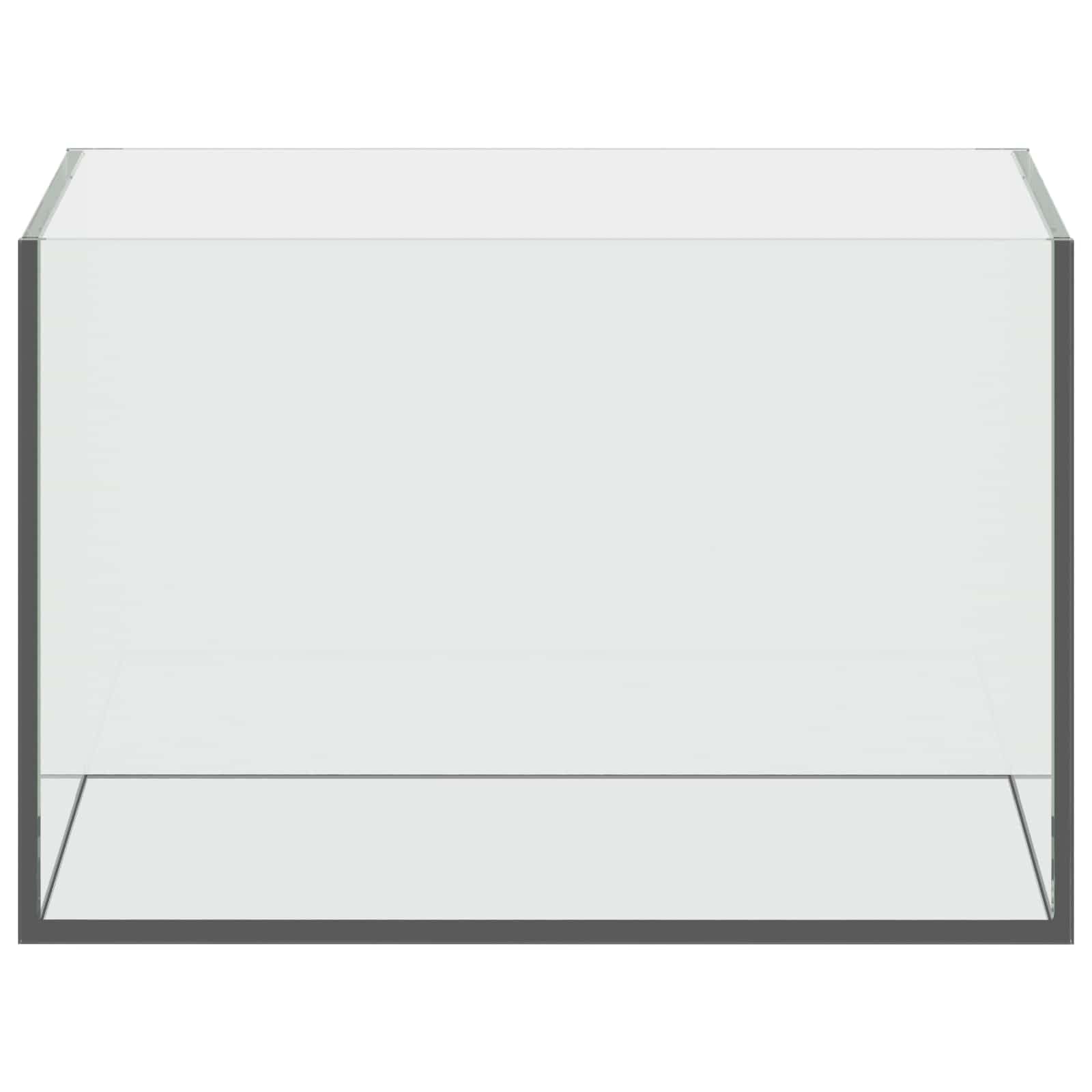 Acuario de cristal transparente 30 x 20 x 20 cm Nano tanque de peces de agua dulce con visión completa de 360 grados y diseño resistente a los golpes para Aquascape y Paludarium interiores