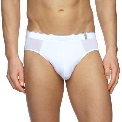 Price comparison product image Schiesser Men's Boxer Briefs,  White (100-Weiss)