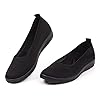 MUSSHOE Walking Shoes Women Breathe Mesh Slip On Sneakers Women Comfortable Lightweight