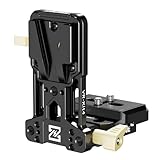 ZGCINE VR-Kit4 V Mount Plate with Arca Type Quick Release, Foldable VMount for ZGCINE NEEWER SMALLRIG V-Mount Battery, Mirrorless, DSLR Camera,Tripod