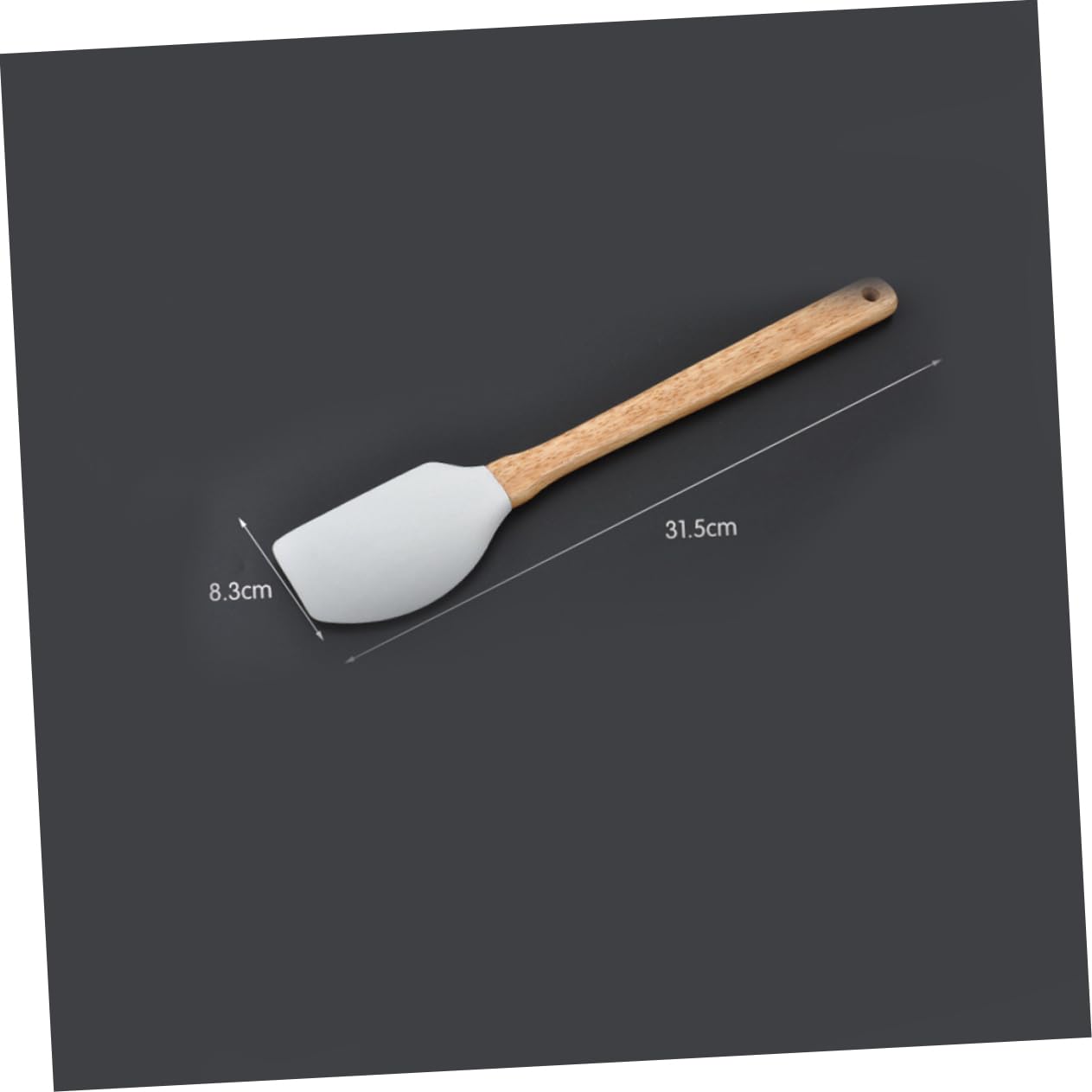 Cabilock 6stücke Teiliges Silikon Küchenutensilien Set Mit Ergonomischen Holzgriffen Hitzebeständig Flexible Antihaftbeschichtete Kochhelfer Spatel Teigschaber Löffel Für Vielseitiges Koche