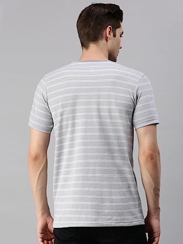 Image of ONN Men's Striped Relaxed Fit T-Shirt