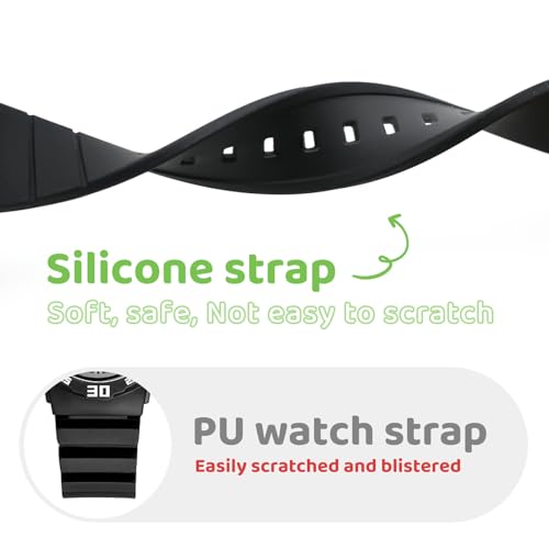 Kids Waterproof Watch for Boys Girls 10ATM, Kids Analog Watch with Second Hand Easy to Read Learning Time3