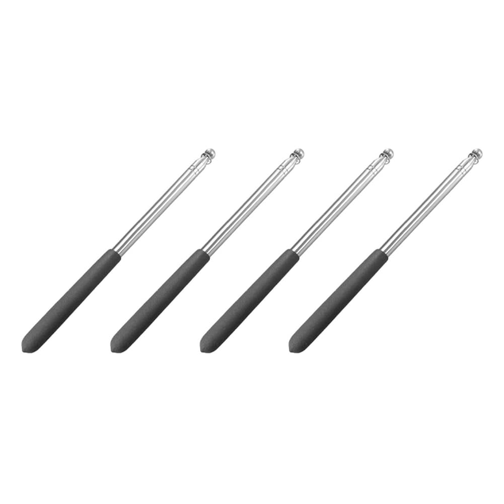 Vjsujehgy Telescopic Handheld Flagpoles, Stainless Steel Extendable Portable Guide Flag Pole for Tour Guides Teacher Pointer
