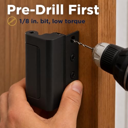 Image of Prime-Line U 11449 High Security Door Lock, Matte Black Finish (Single Pack)